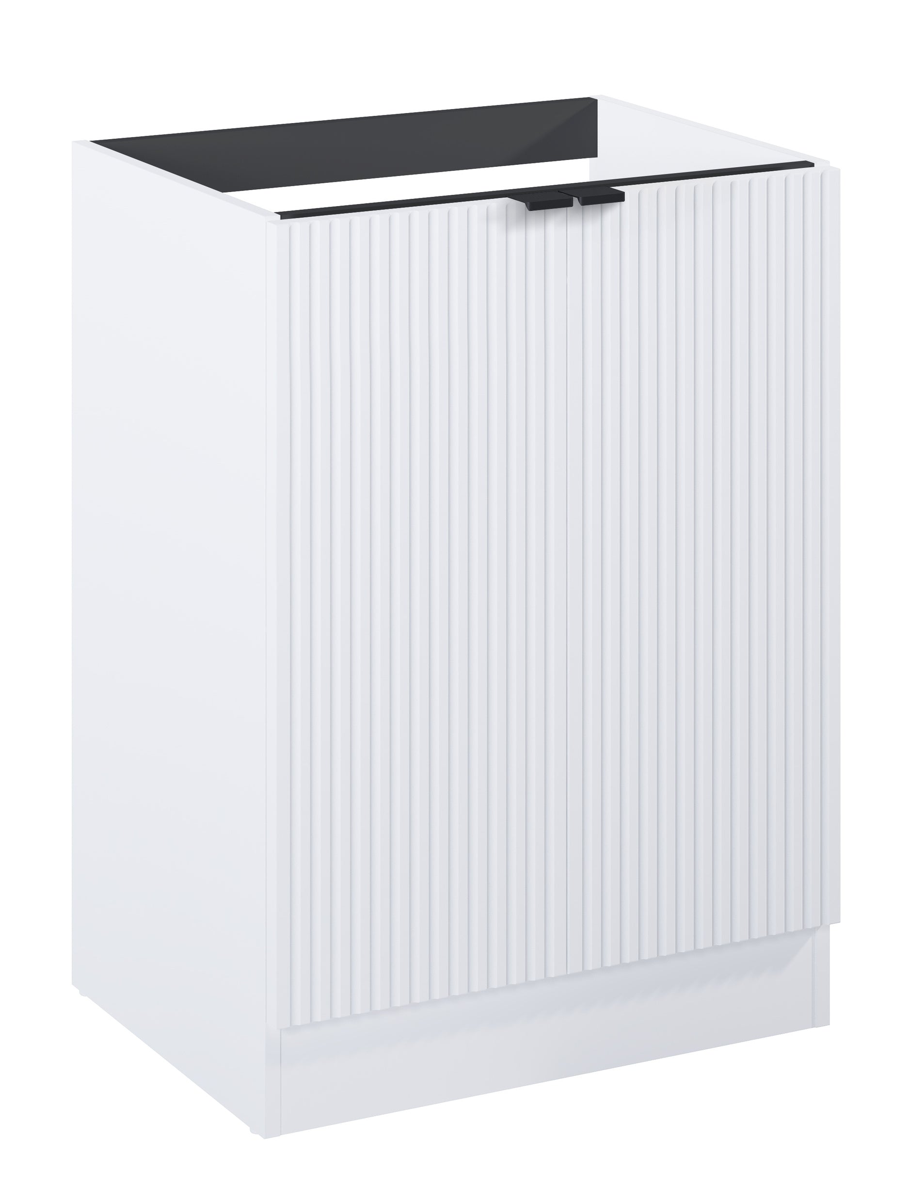 iflo Soleto Basin Unit 60 2 Door Standing - Matt White