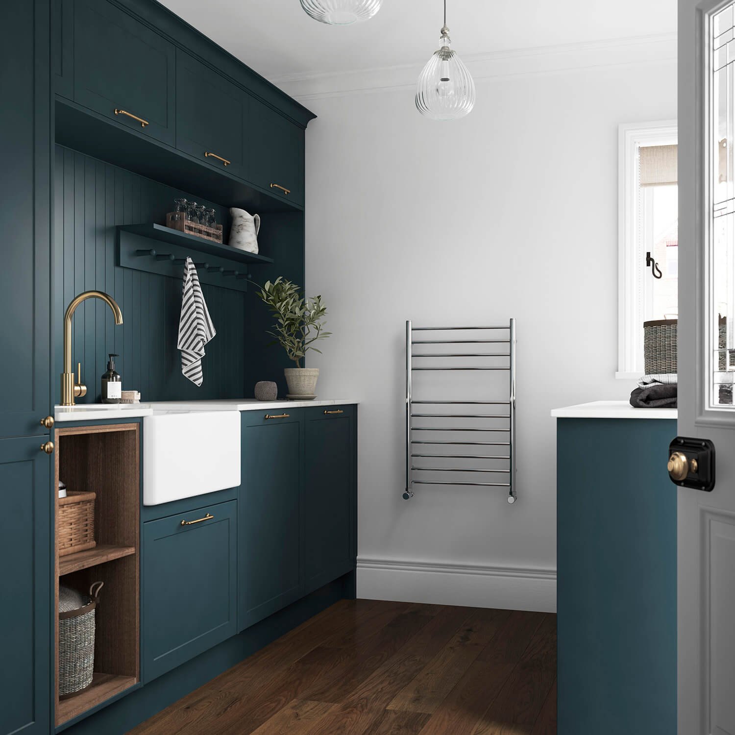 Stelrad POLISHED STAINLESS STEEl TOWEl Radiator 1200 x 500mm 741002.