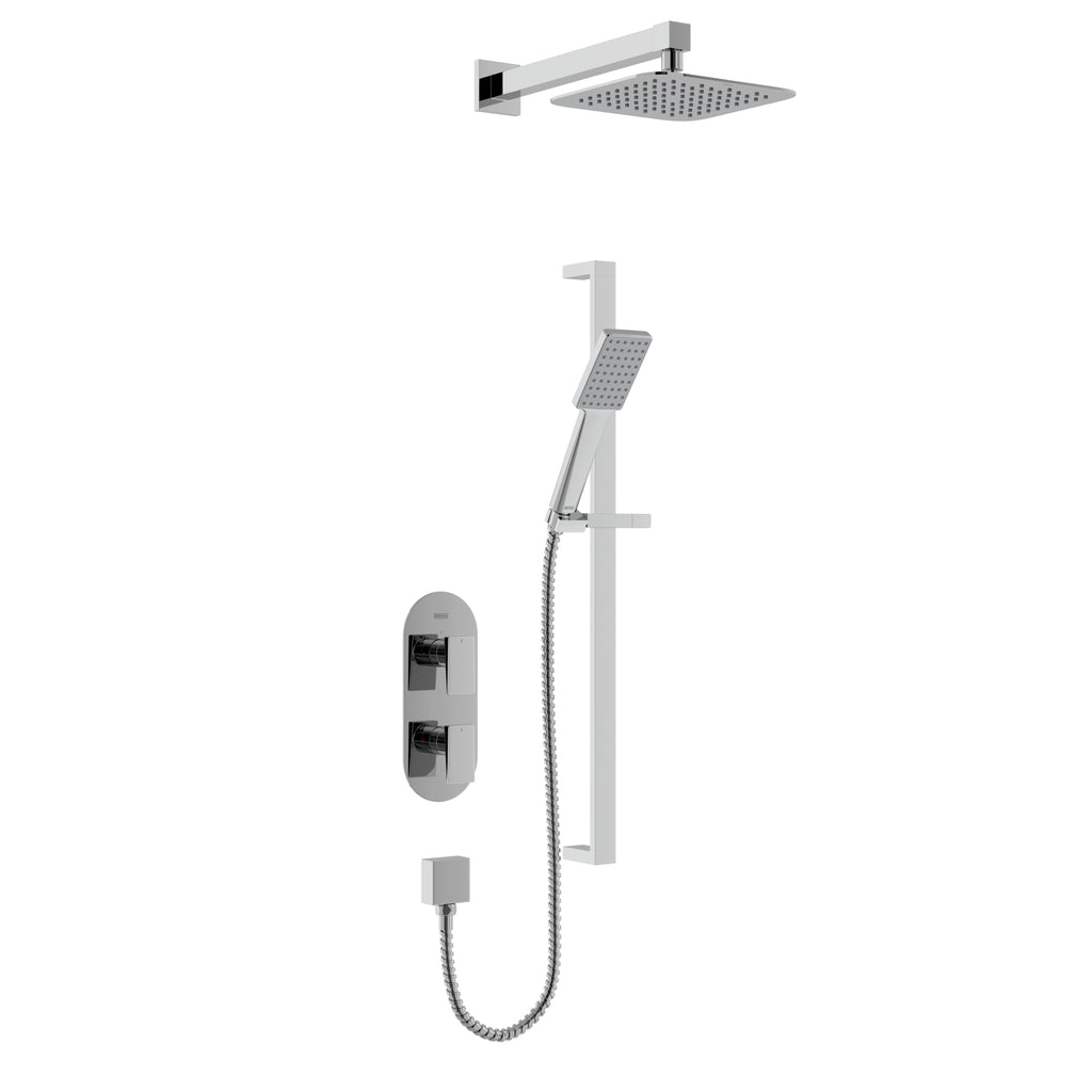 Bristan Tangram Concealed Dual Control Shower Pack Chrome TANGRAM SHWR PK.