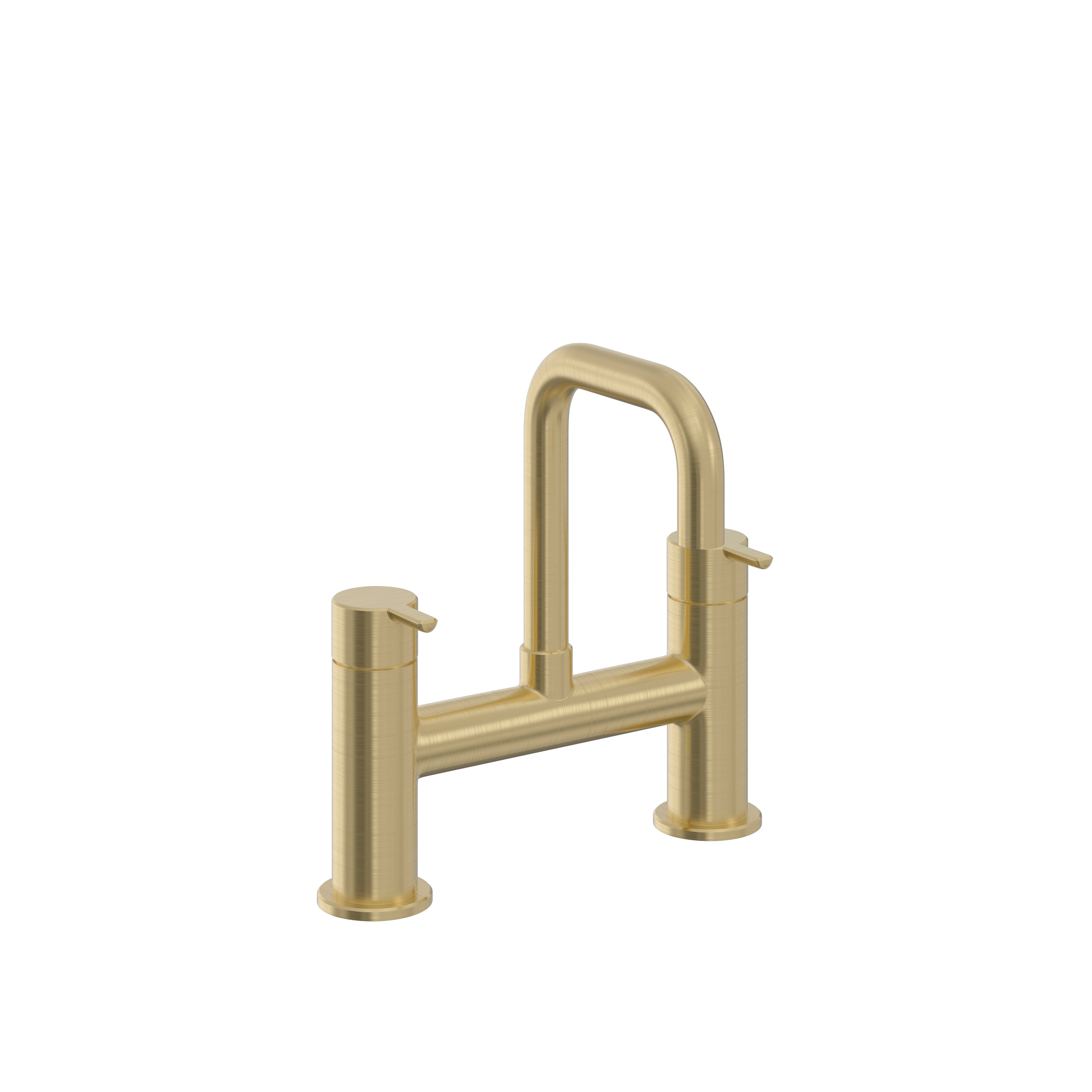 Heritage Dartmouth Bath Filler Tap Brushed Brass