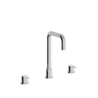 Heritage Dartmouth 3 Taphole Basin Mixer Tap Chrome