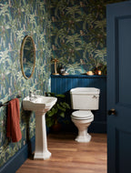 Heritage Glastonbury Basin Taps Chrome