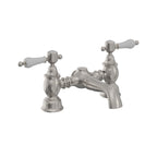 Heritage Glastonbury Bath Filler Tap Brushed Nickel