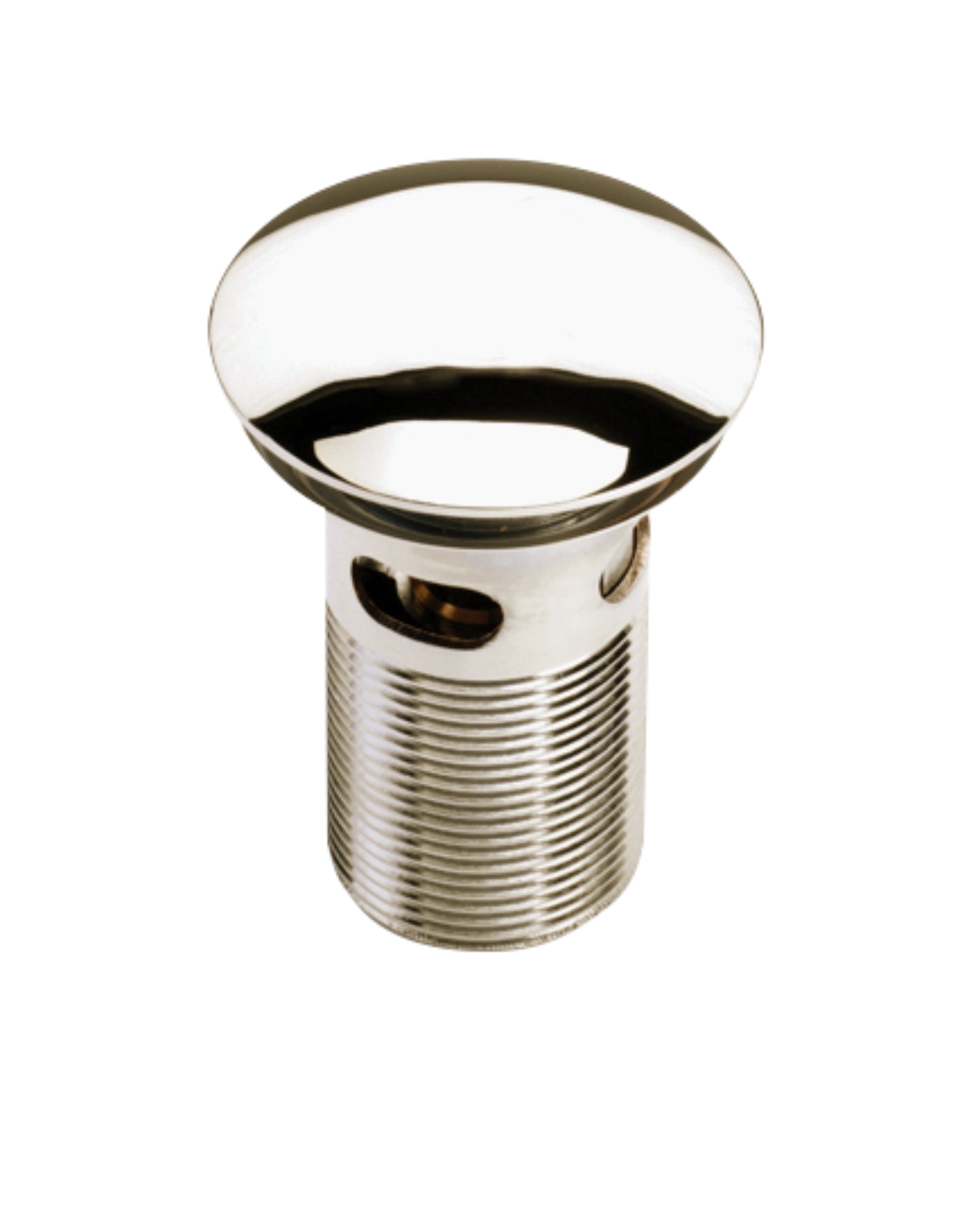 Heritage Push Button Basin Waste SLOTTED Vintage Gold THA12