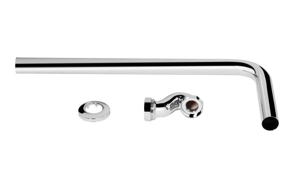Heritage Free Standing Shallow Bath Trap Chrome