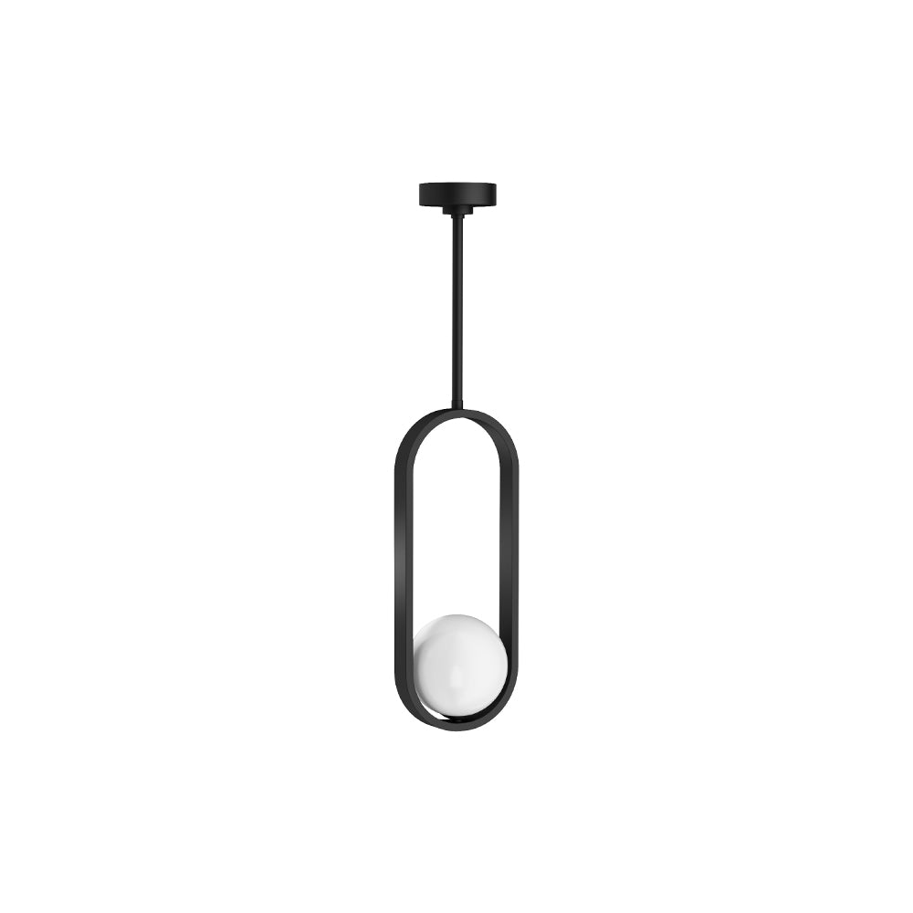 Crosswater Tranquil Pendant Light Matt Black