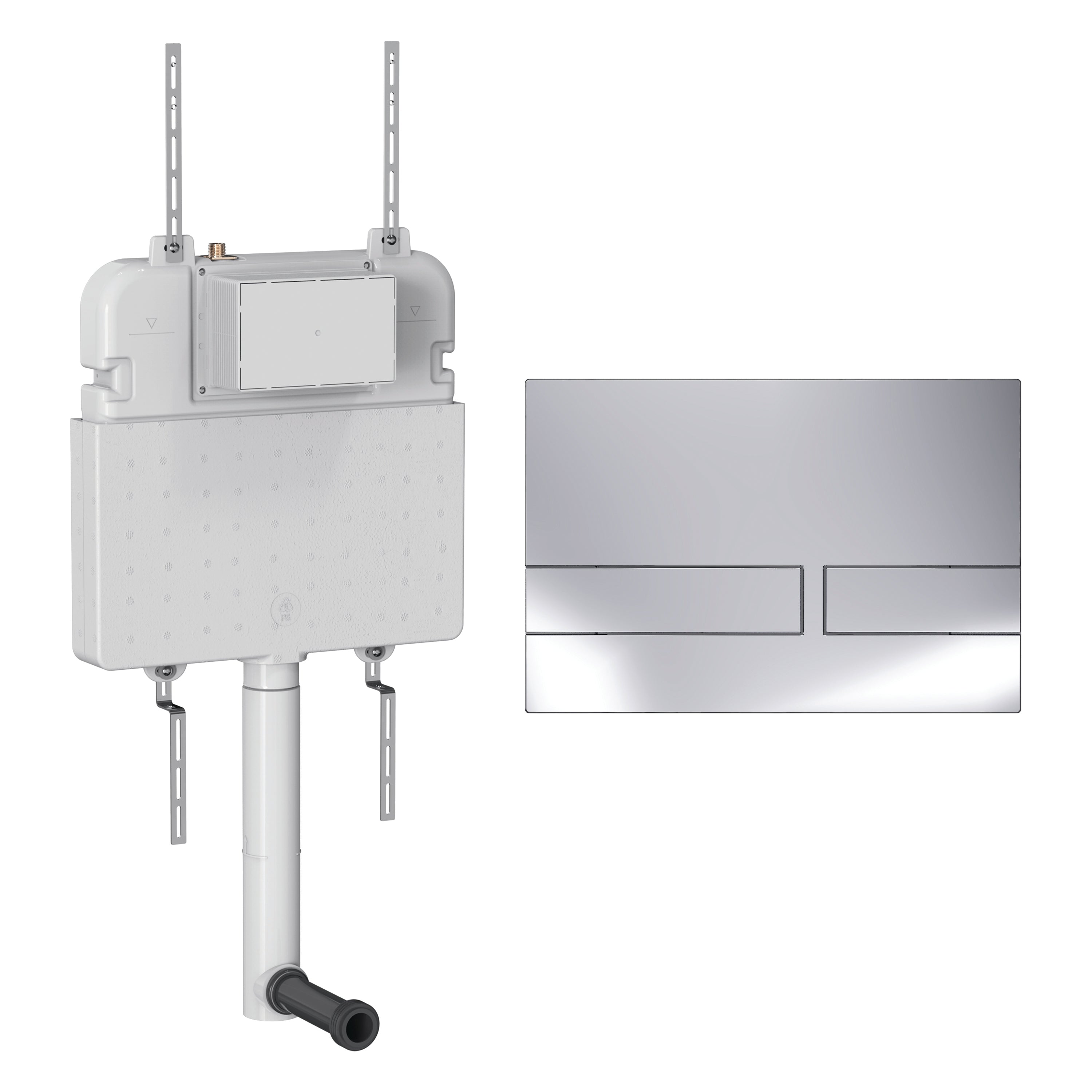 Crosswater Venue Cistern Set 2 Chrome