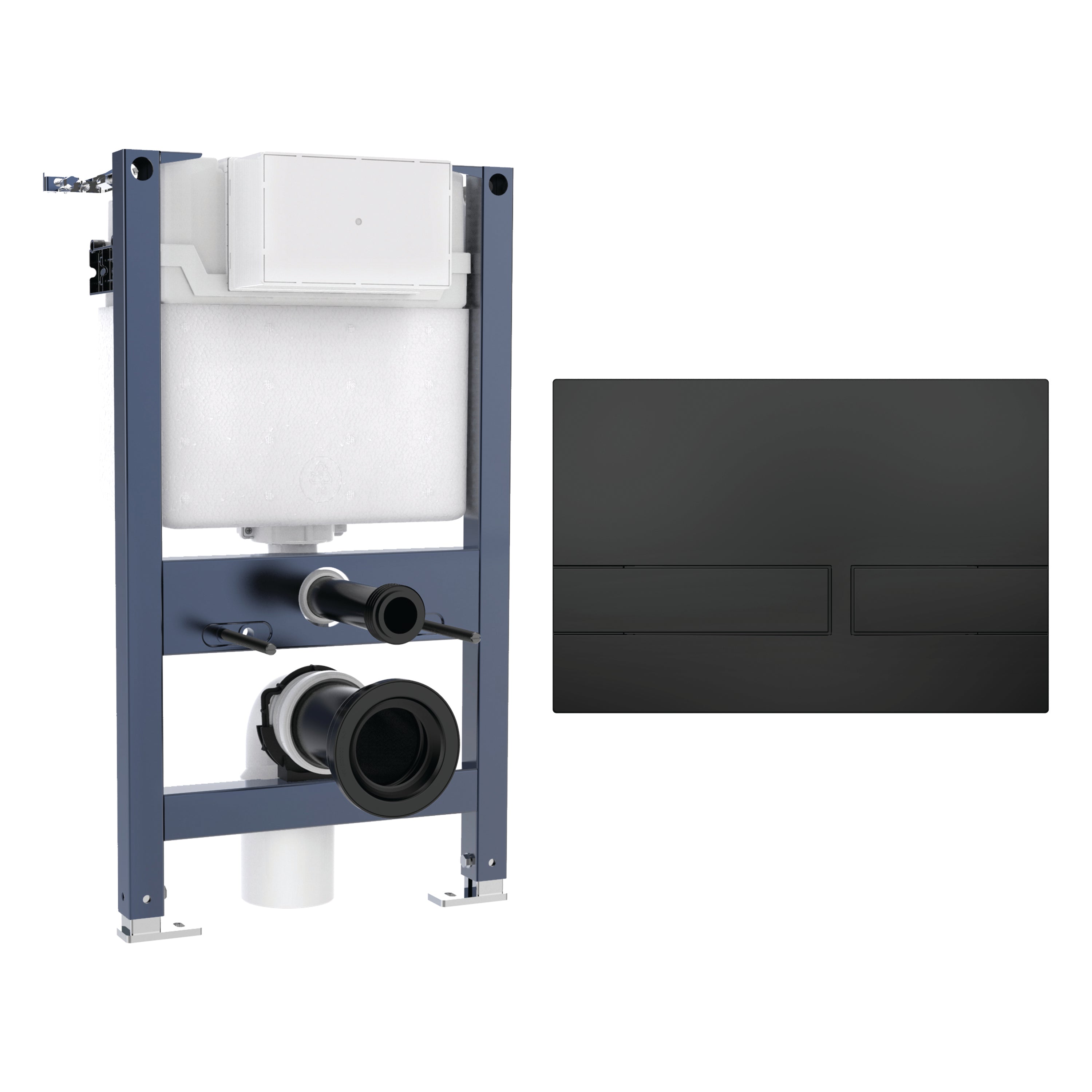 Crosswater Venue Frame Set 1 Matt Black