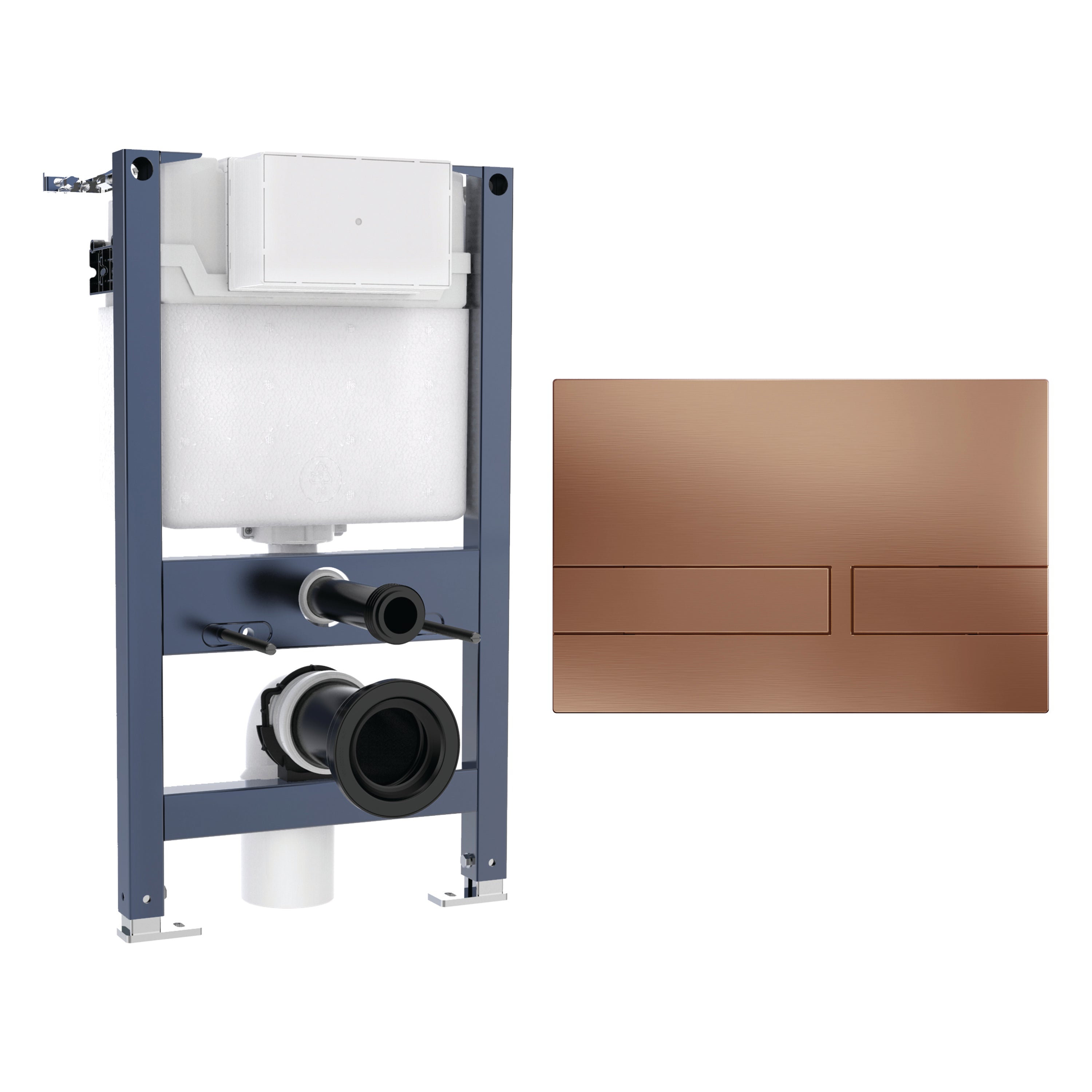 Crosswater Venue Frame Set 1 Brushed Bronze