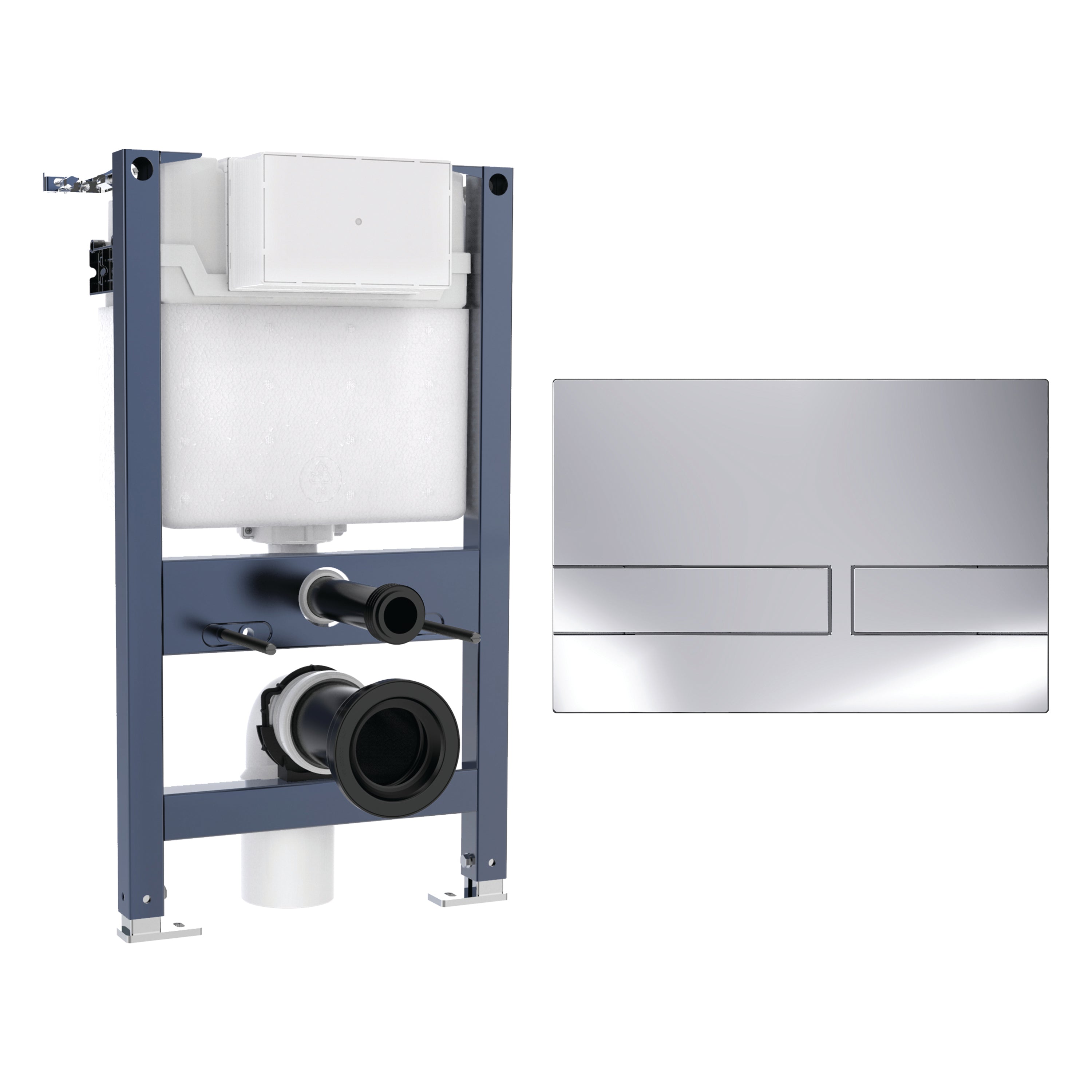 Crosswater Venue Frame Set 1 Chrome