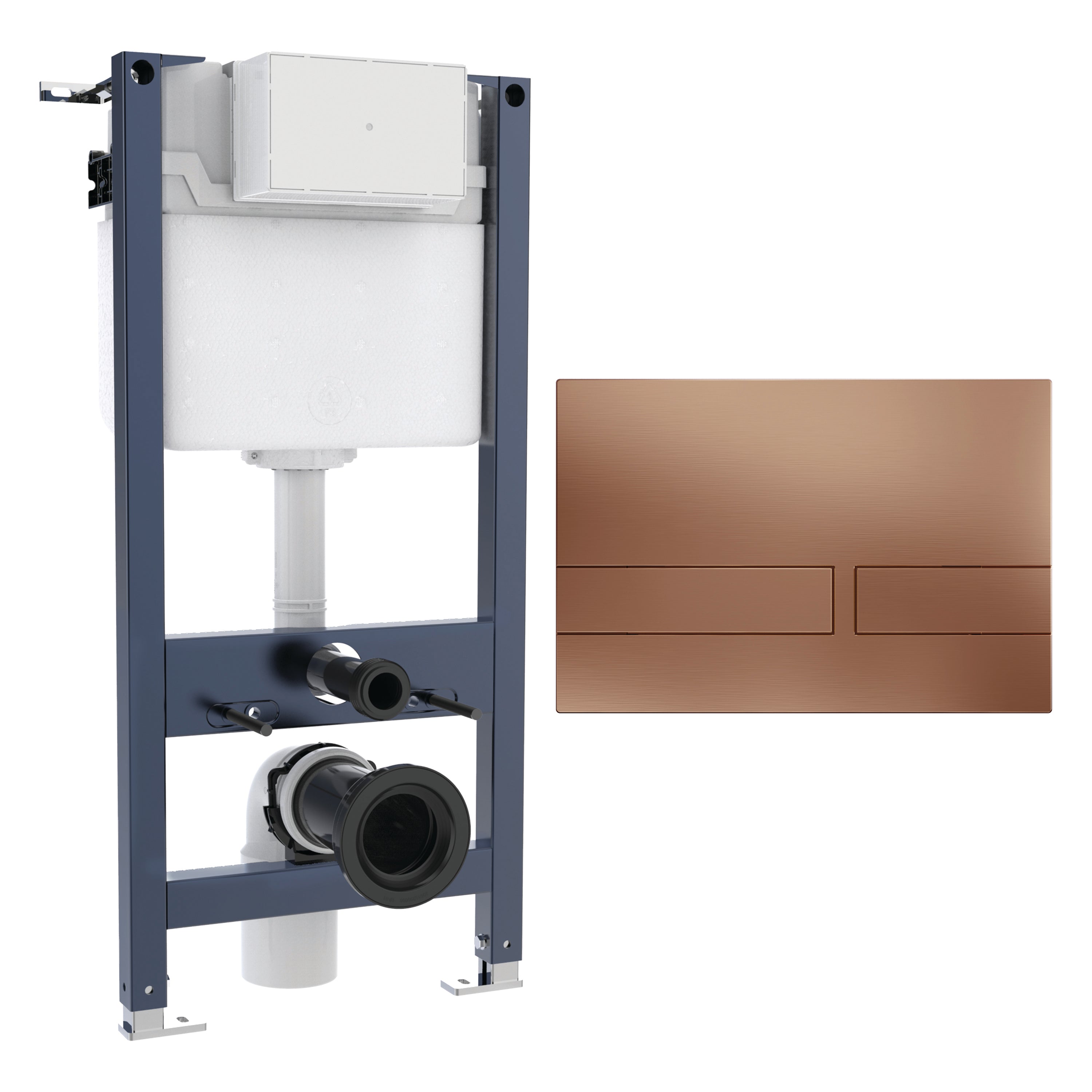 Crosswater Venue Frame Set 2 Brushed Bronze