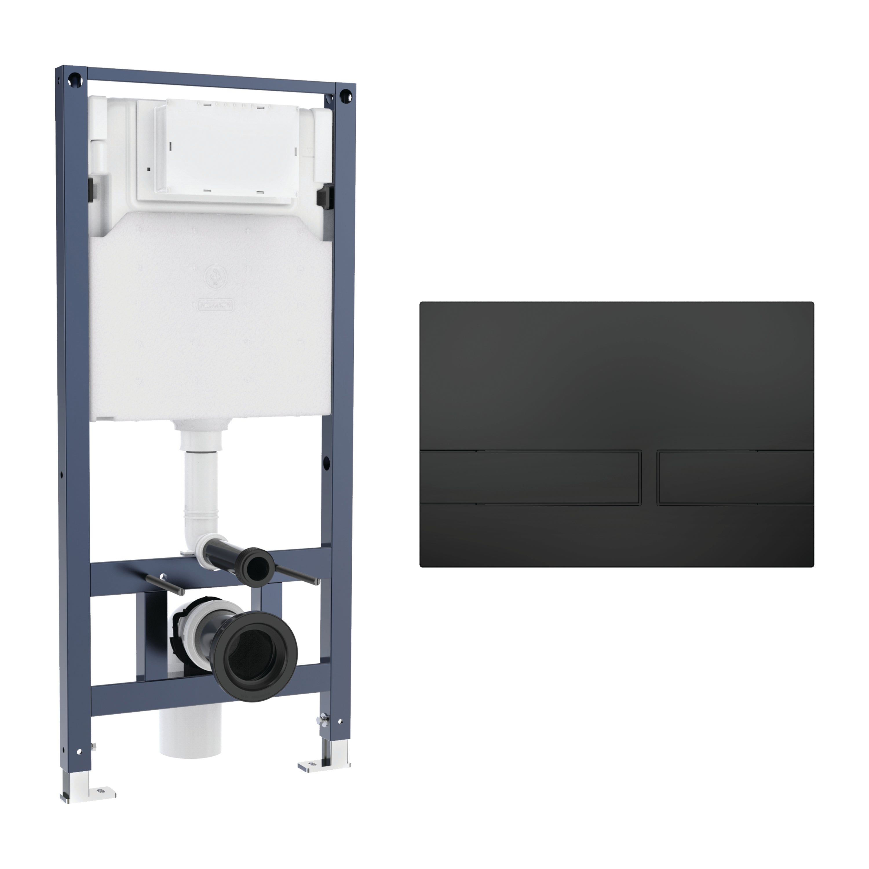 Crosswater Venue Frame Set 3 Matt Black