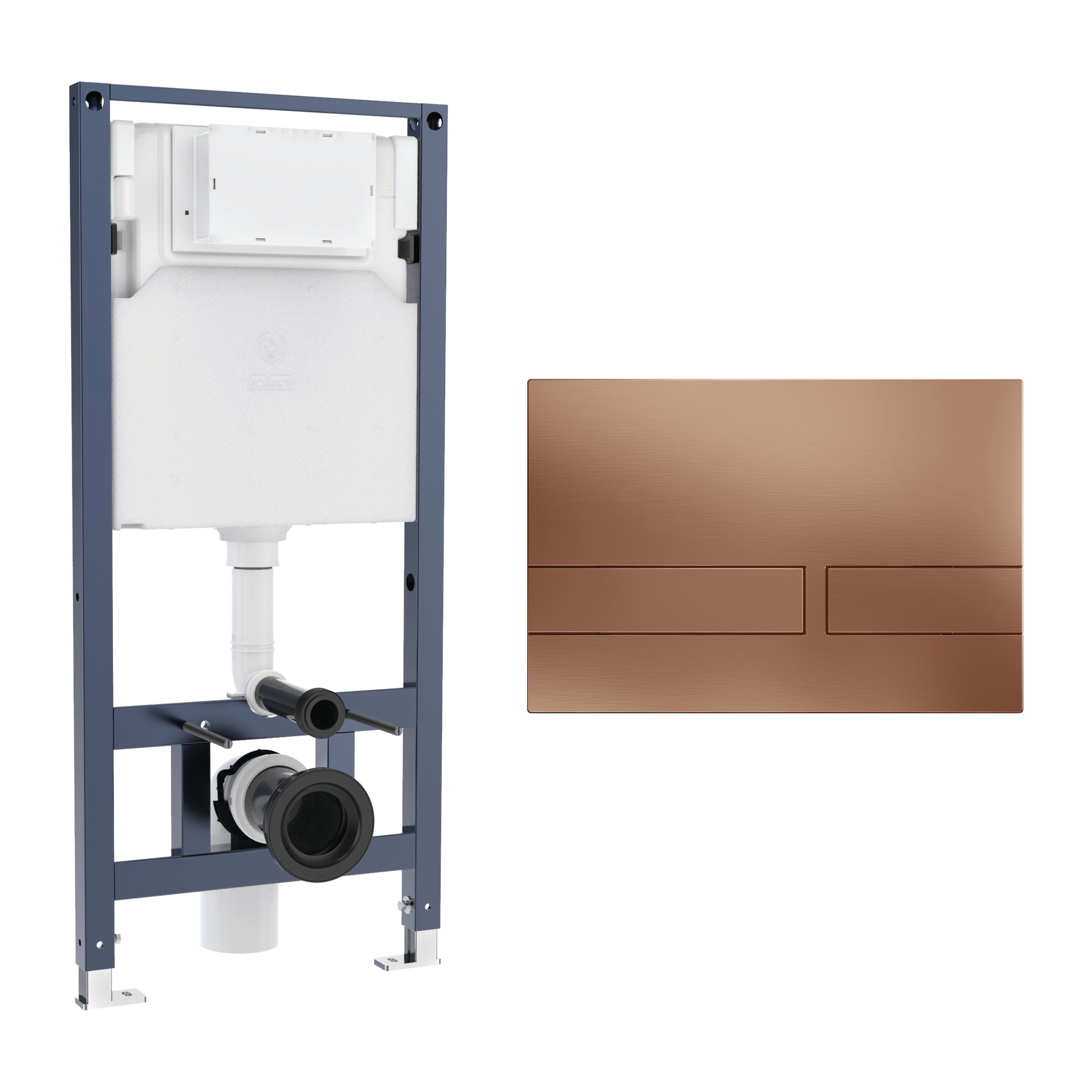 Crosswater Venue Frame Set 3 Brushed Bronze