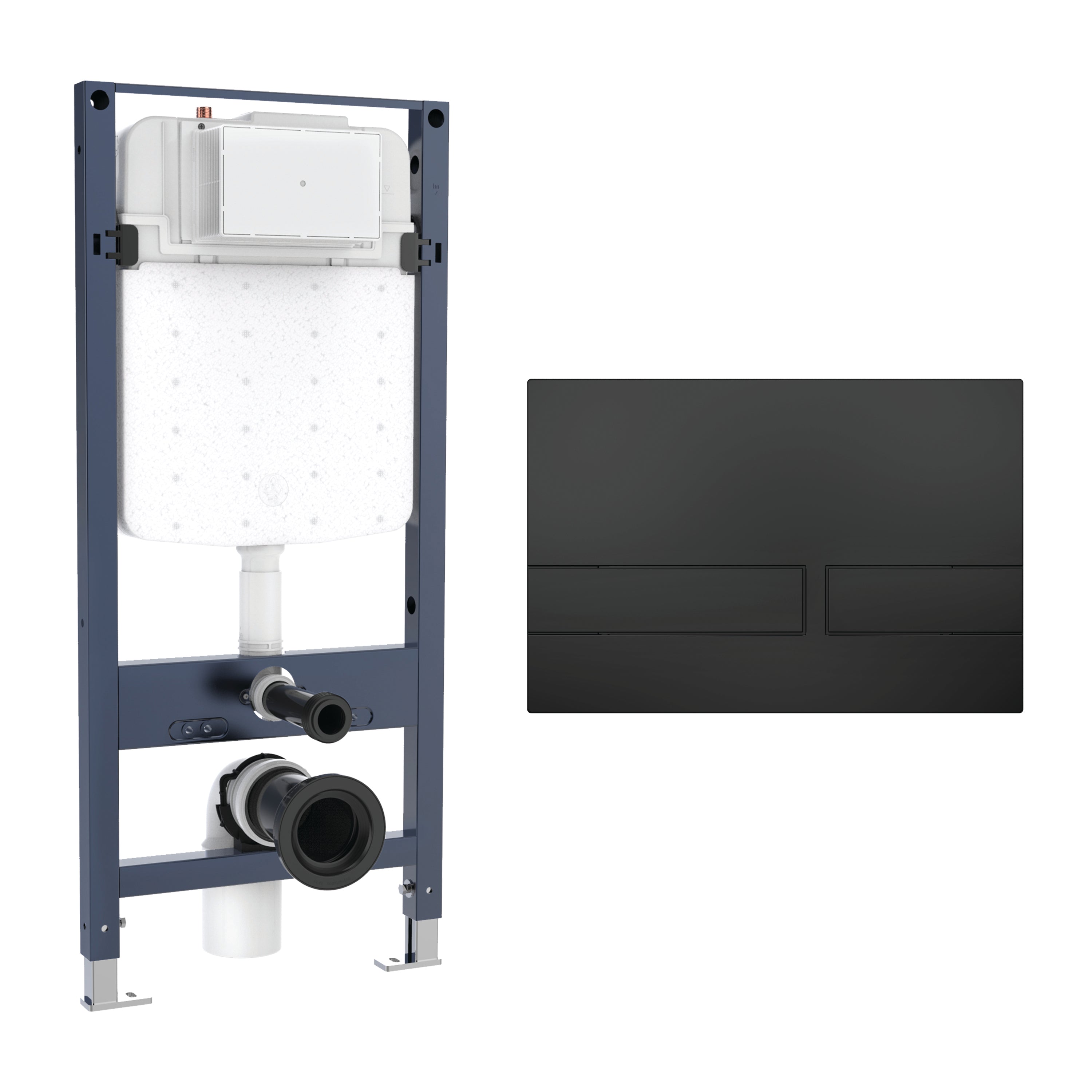 Crosswater Venue Frame Set 4 Matt Black