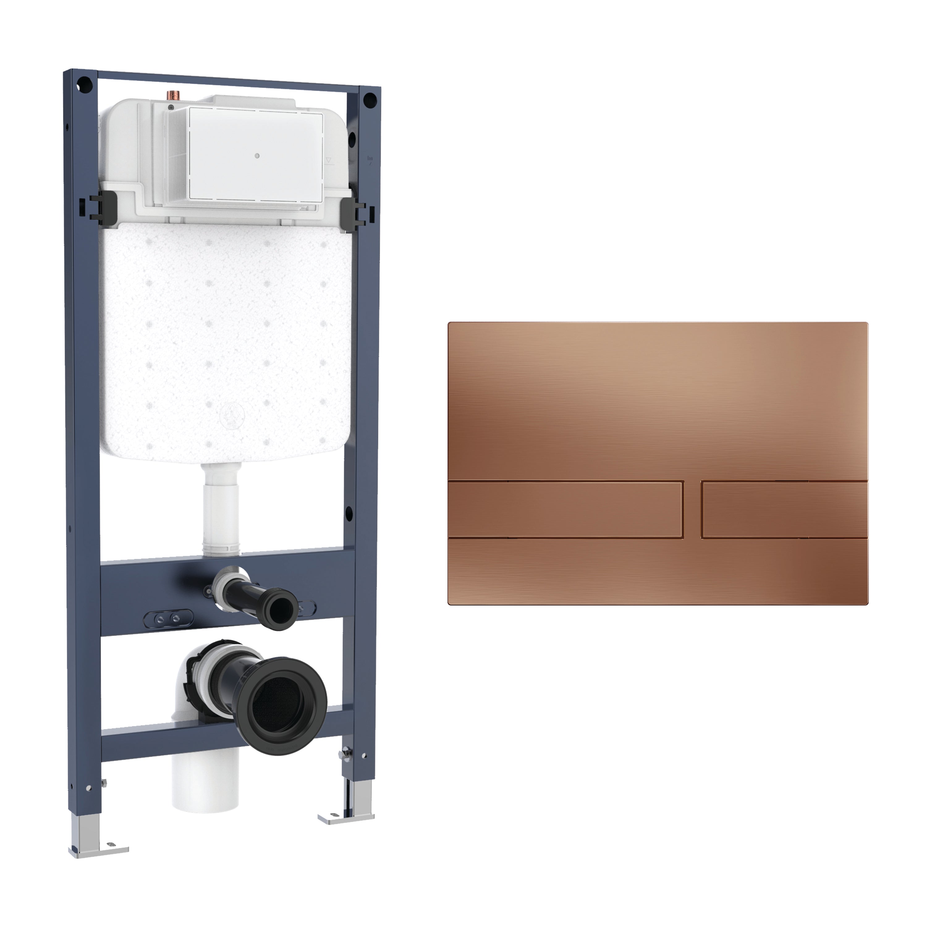 Crosswater Venue Frame Set 4 Brushed Bronze