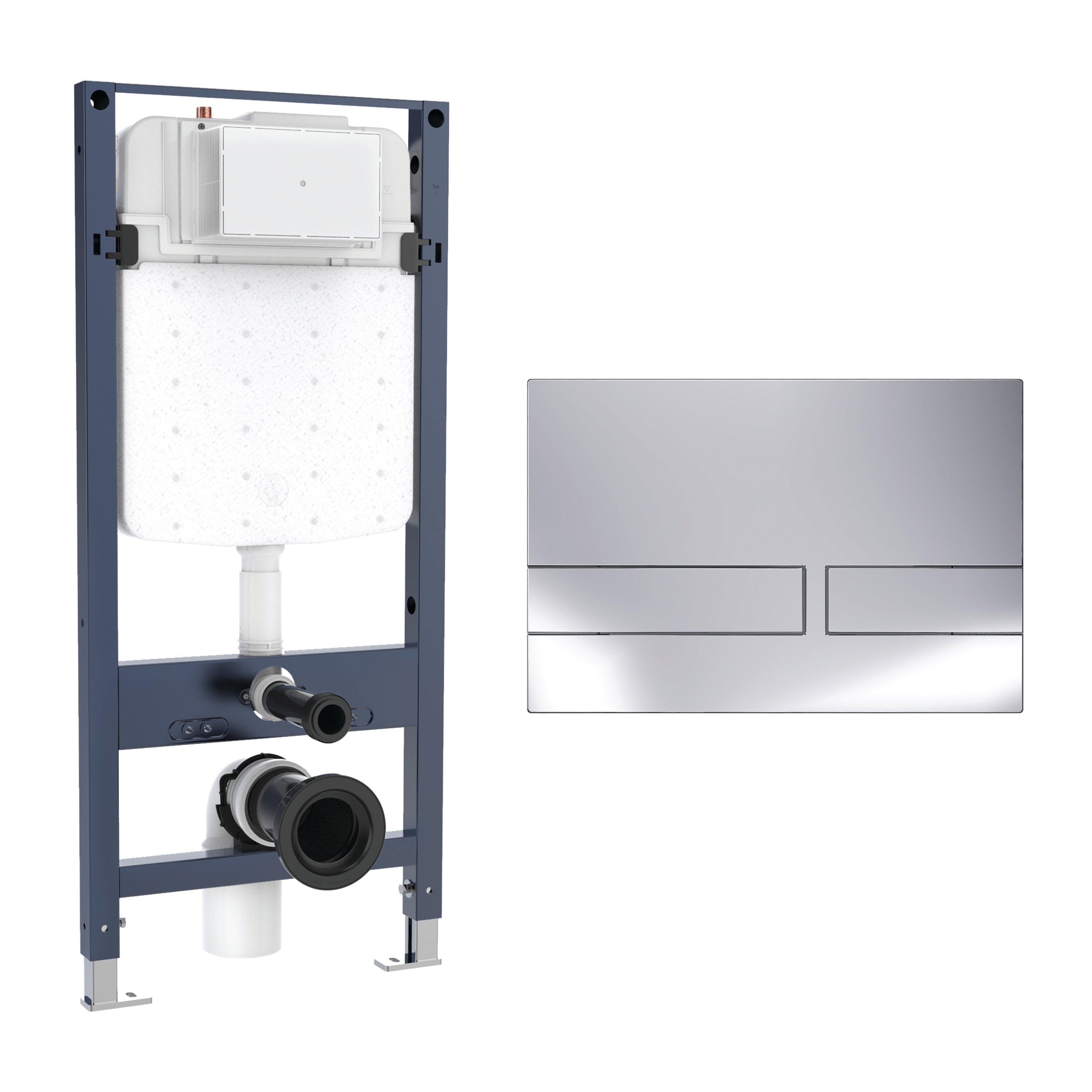 Crosswater Venue Frame Set 4 Chrome