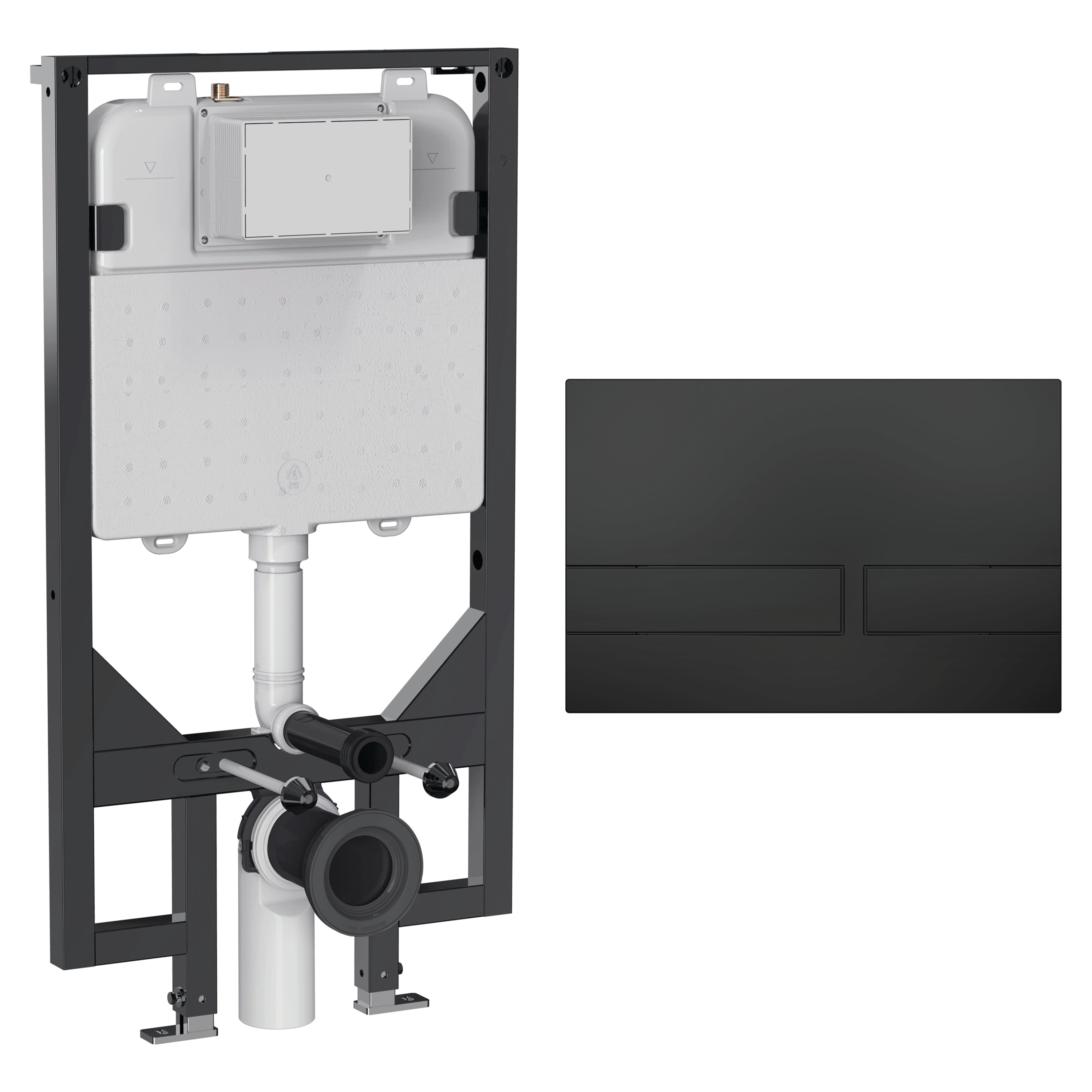 Crosswater Venue Frame Set 5 Matt Black