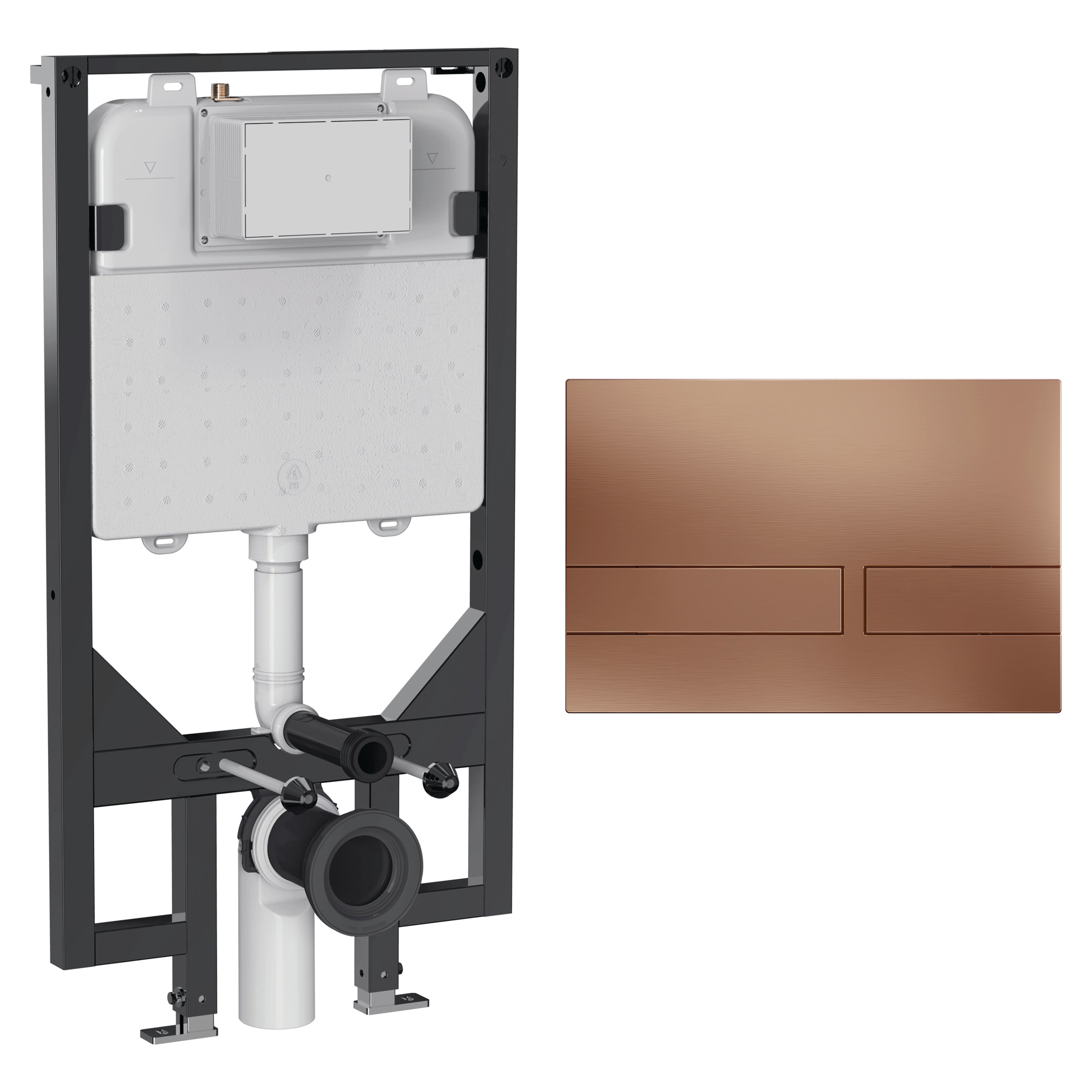 Crosswater Venue Frame Set 5 Brushed Bronze