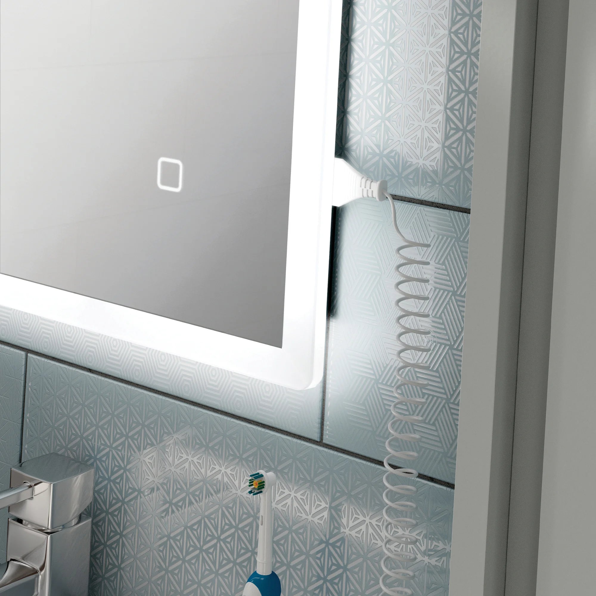 HiB Vega 100 Colour Temperature Changing Led Illumition Mirror 78752500.