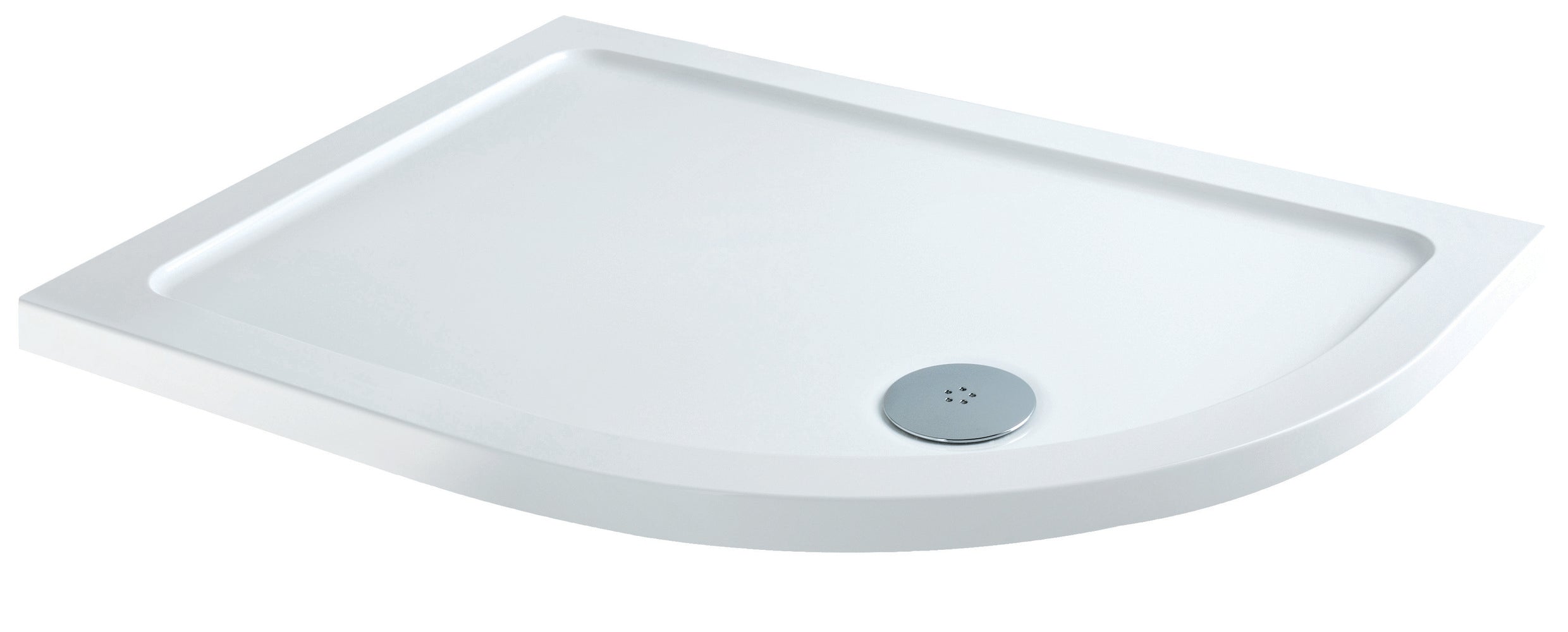 Vitellio 1200 X 800 Low Profile 550 Radius Right Hand Shower Tray XNV