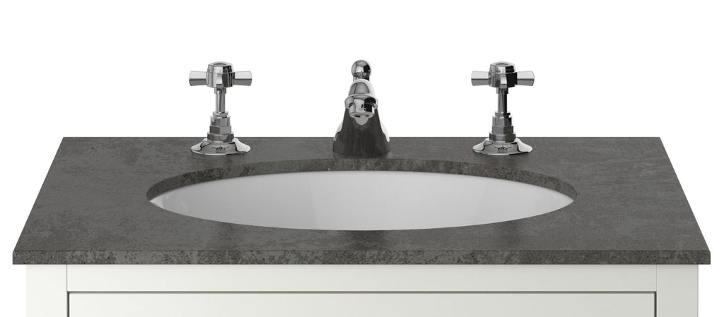Heritage Bathrooms Wilton 600mm Freestanding Vanity Unit- Chantilly