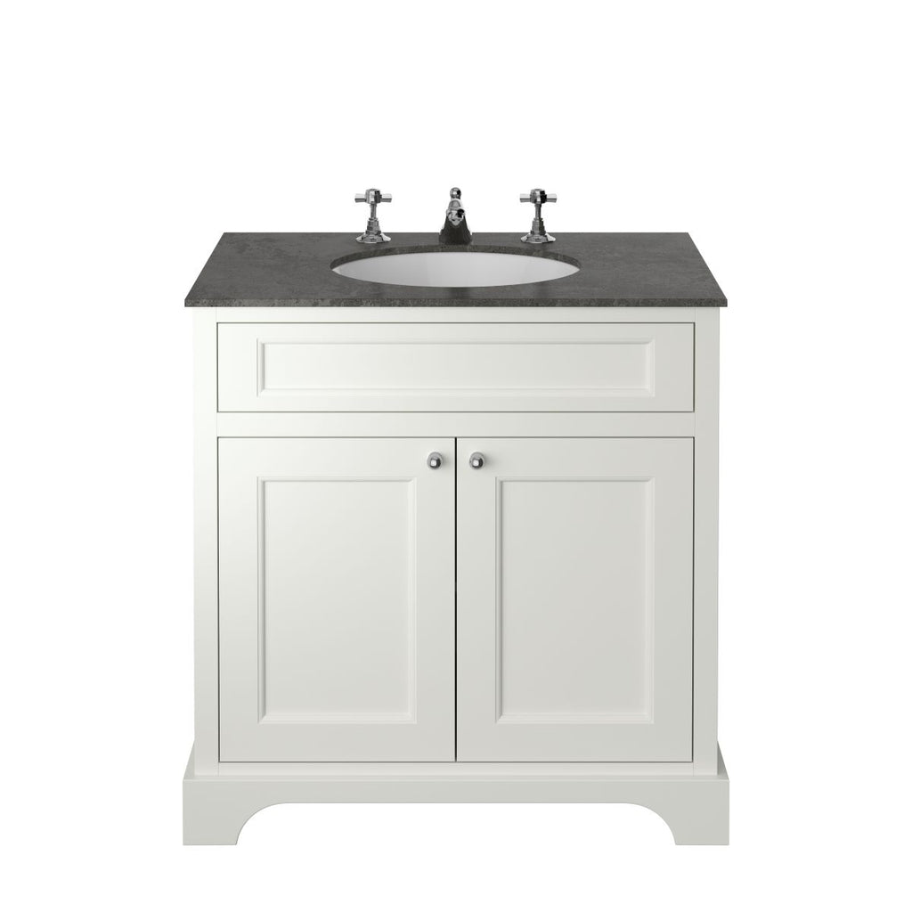 Heritage Wilton Vanity Unit 800mm Freestanding - Chantilly