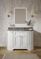 Heritage Wilton Vanity Unit 1200mm Curved Single - Chantilly