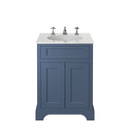 Heritage Bathrooms Wilton 600mm Freestanding Vanity Unit- Maritime Blue