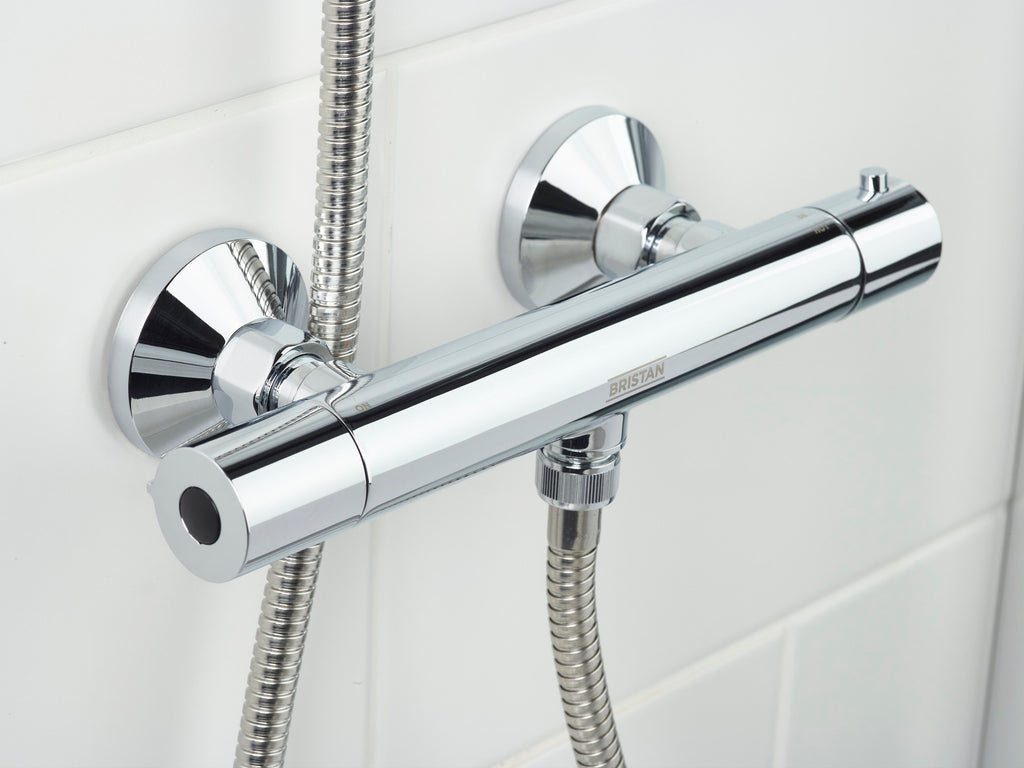 Bristan Zing Cool Touch Thermostatic Bar Mixer Shower and Kit ZI SHXSMCT C..