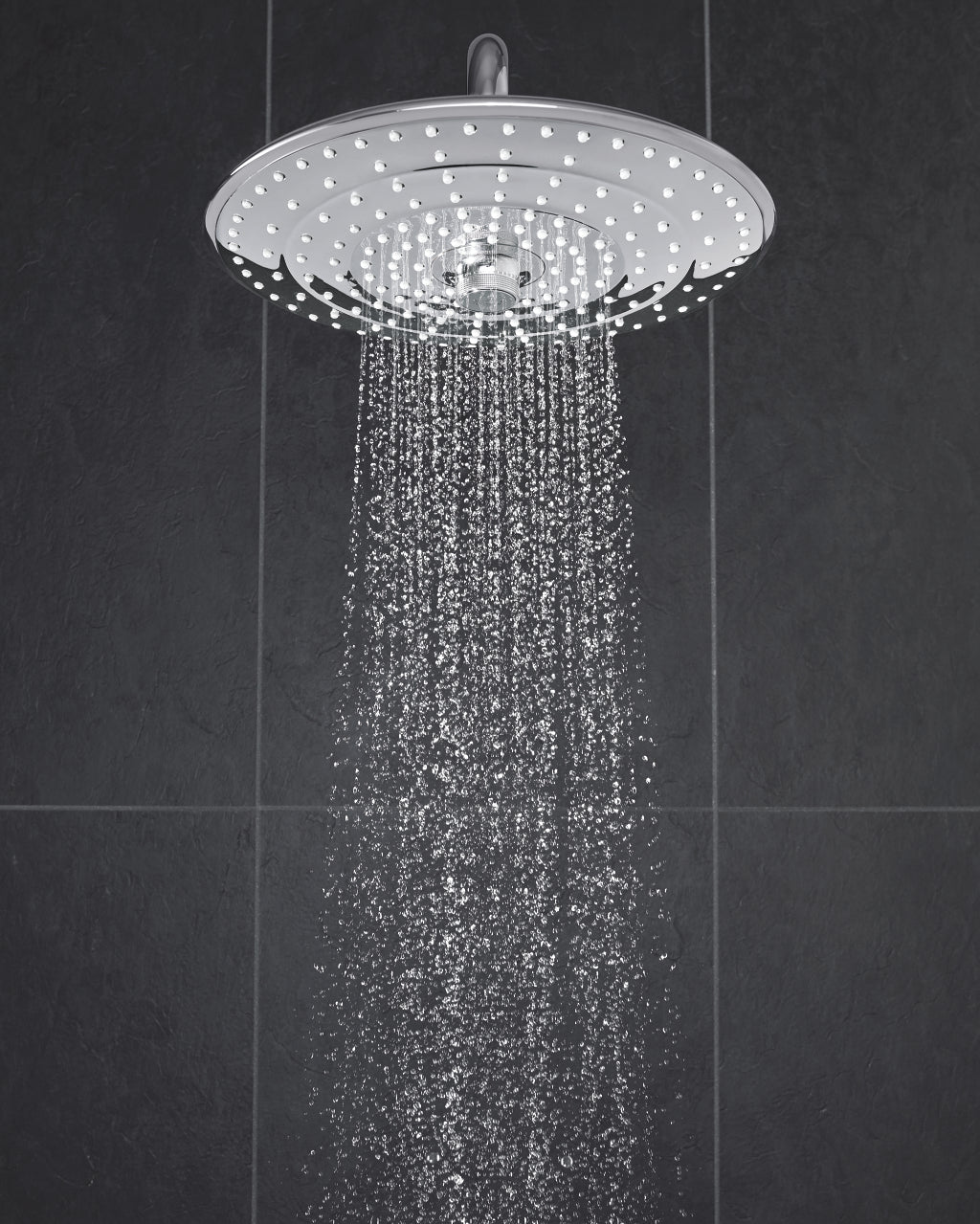 Grohe Euphoria System 210 Shower system with thermostat for wall mounting 27964000.