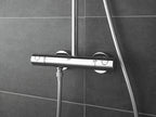 Grohe Tempesta Cosmopolitan System 250 Cube Shower system with thermostat for wall mounting