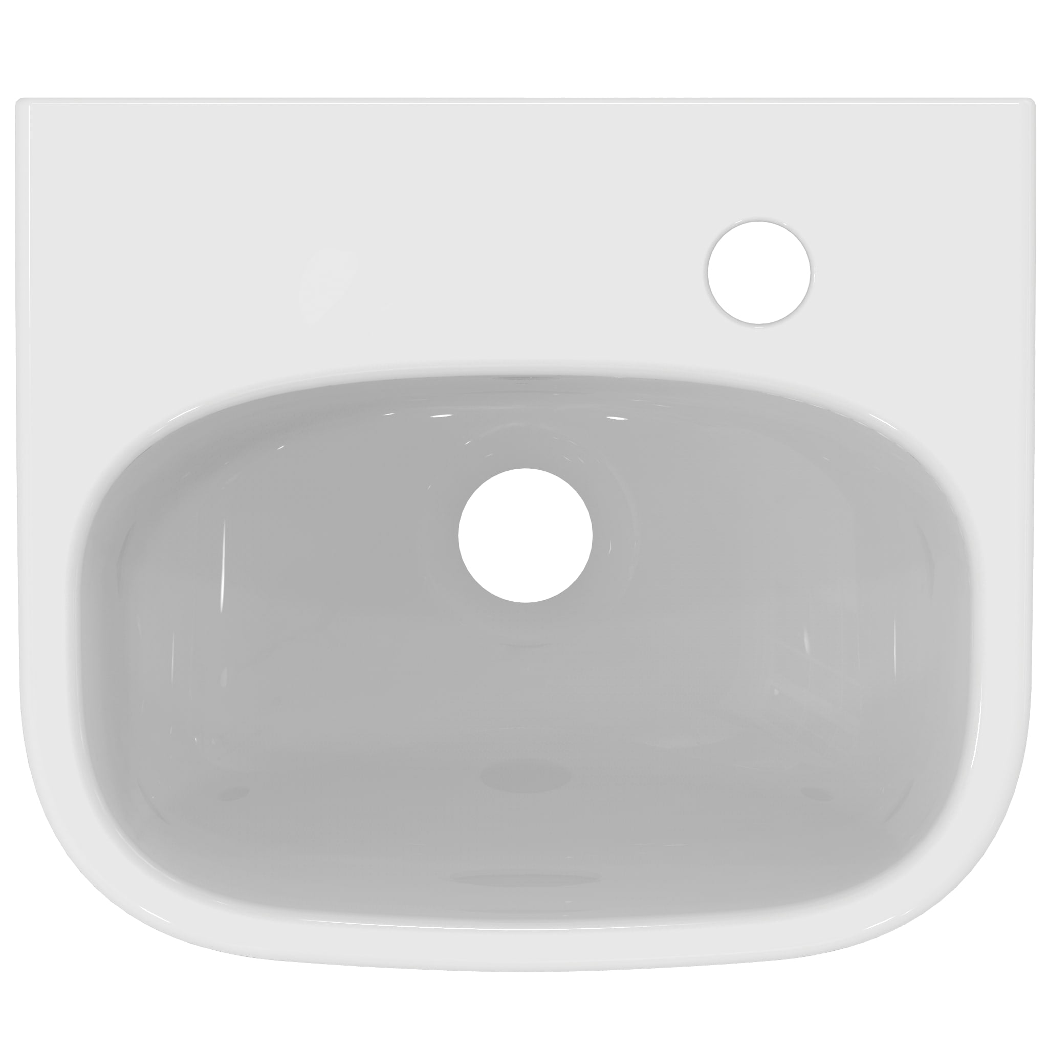 Ideal Standard i.Life A Cloakroom Basin 350(W) x 300mm(D) Right Hand 1 Tap Hole