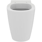 Ideal Standard Concept Freedom back-to-wall raised height toilet bowl with horizontal outlet