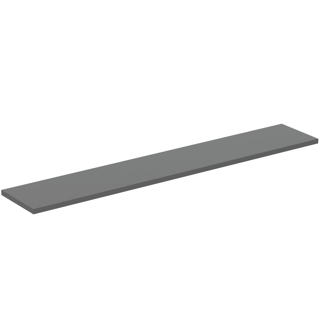 Ideal Standard i.Life S Compact Worktop 1202(W) x 211(D)mm Quartz Grey Matt