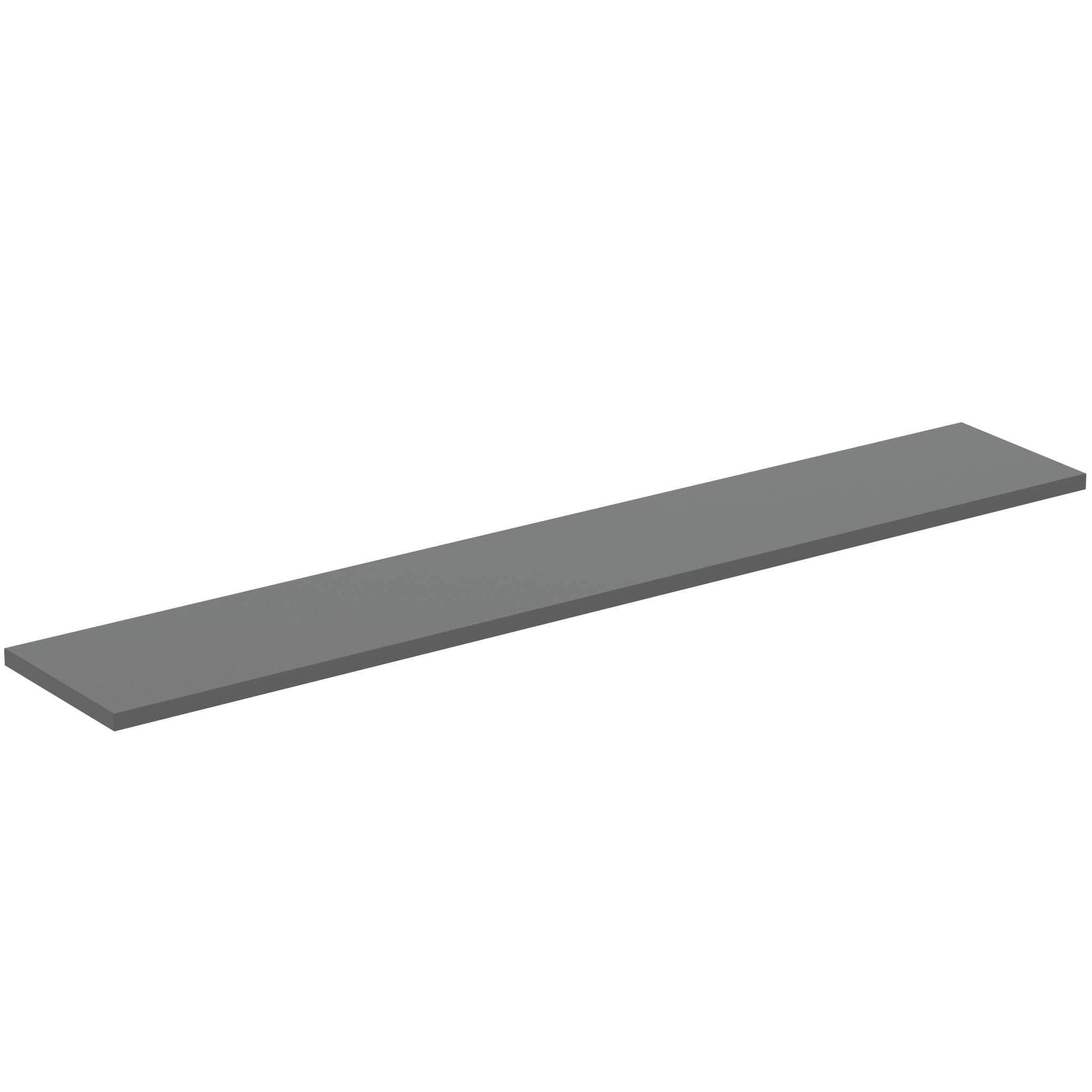 Ideal Standard i.Life S Compact Worktop 1202(W) x 211(D)mm Quartz Grey Matt