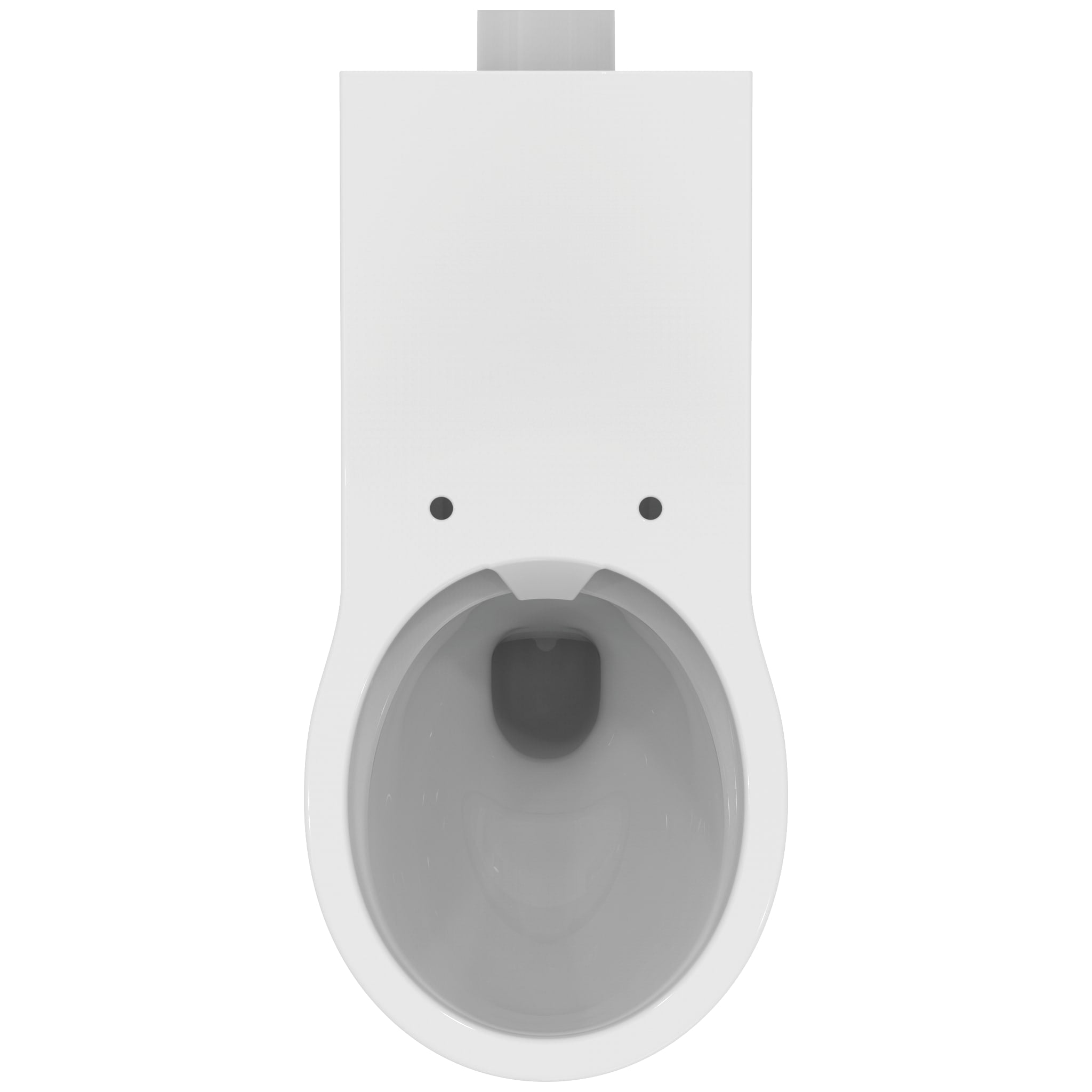 Armitage Shanks Contout 21+ 75cm projection back-to-wall rimless toilet bowl with horizontal outlet and anti-microbial glaze