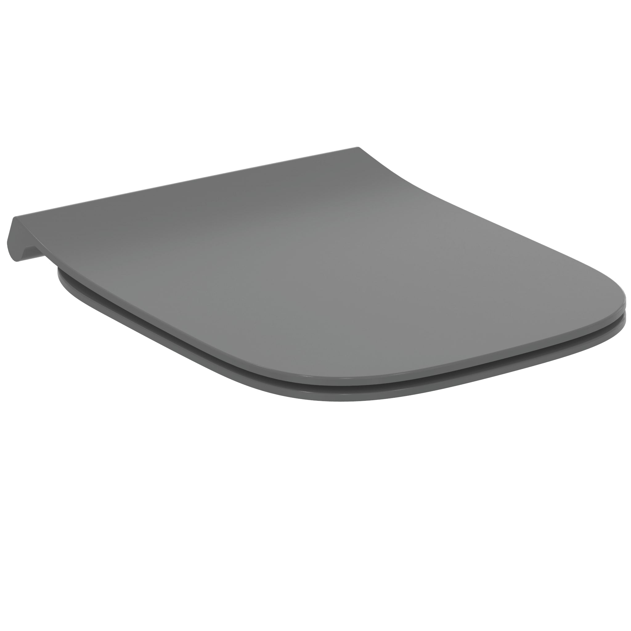 Ideal Standard i.Life B toilet seat and cover, slim, slow close, Gloss Grey
