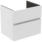 Ideal Standard Finesse 600mm X 440mm Wall Mounted Vanity Unit With 2 Drawers Matt White