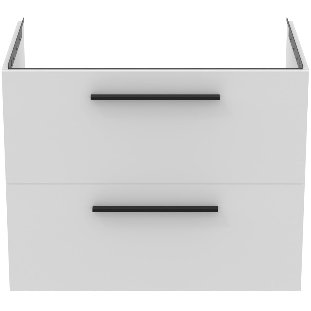 Ideal Standard i.Life B 800mm Wall Hung Vanity Unit only with 2 Drawers Matt White