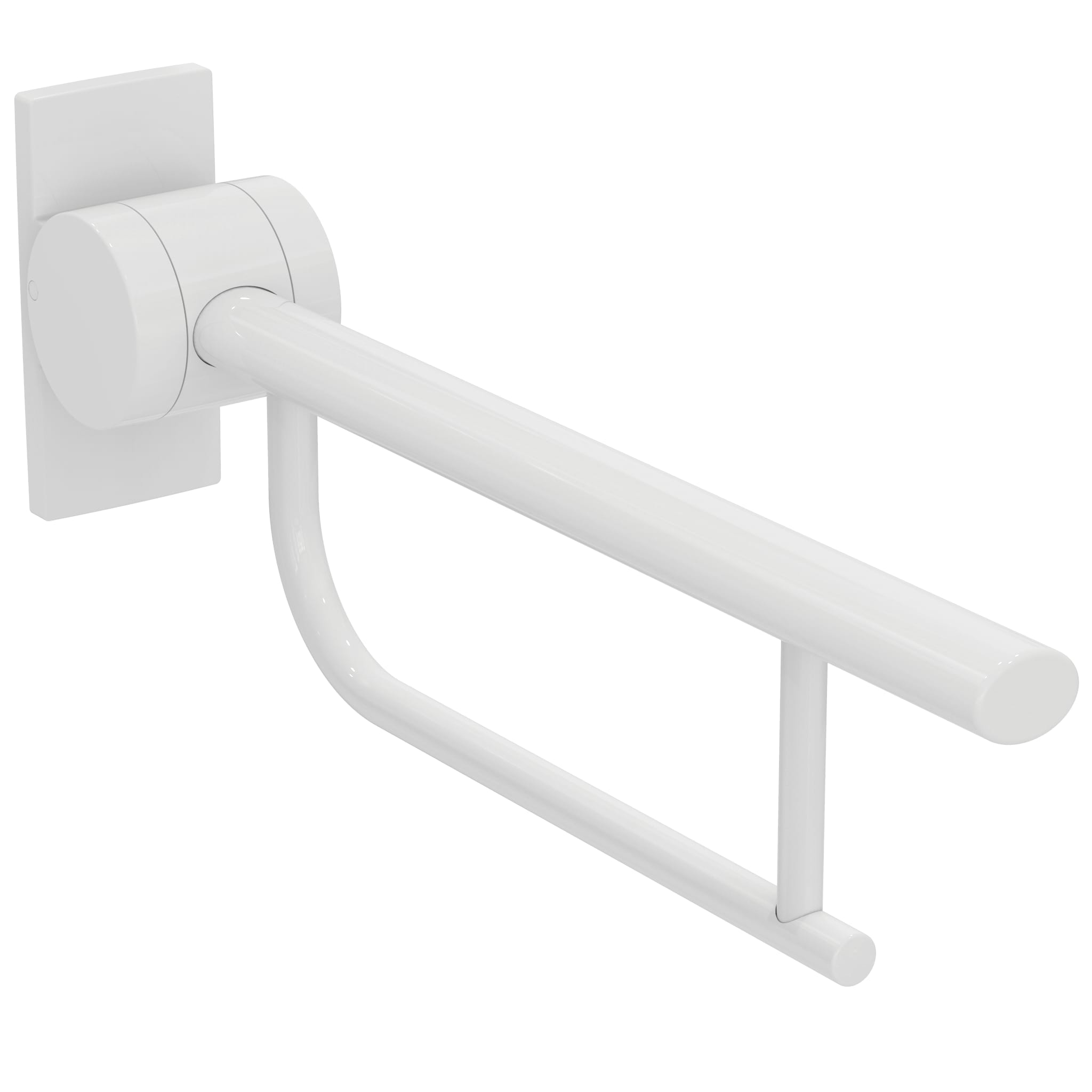 Armitage Shanks Contour 21 Screw to Wall 65cm Hinged Support Arm White G4