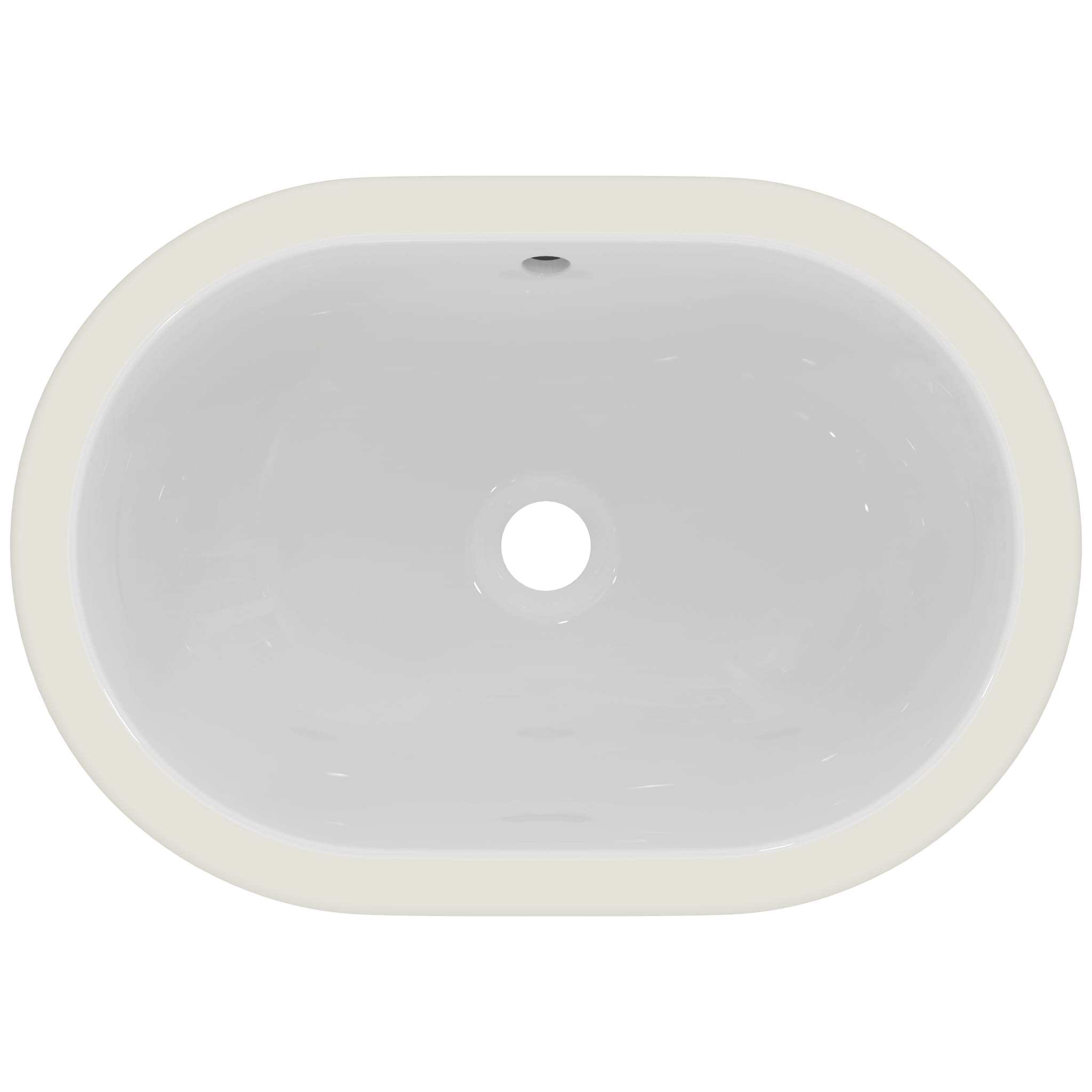 Armitage Shanks CON21 Oval S268501 550 Uctp Basin 0TAP Hole