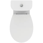 Armitage Shanks Uni toilet seat and cover with metal hinges