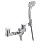 Ideal Standard Cerabase Dual Control Bath Filler with Shower Set Chrome