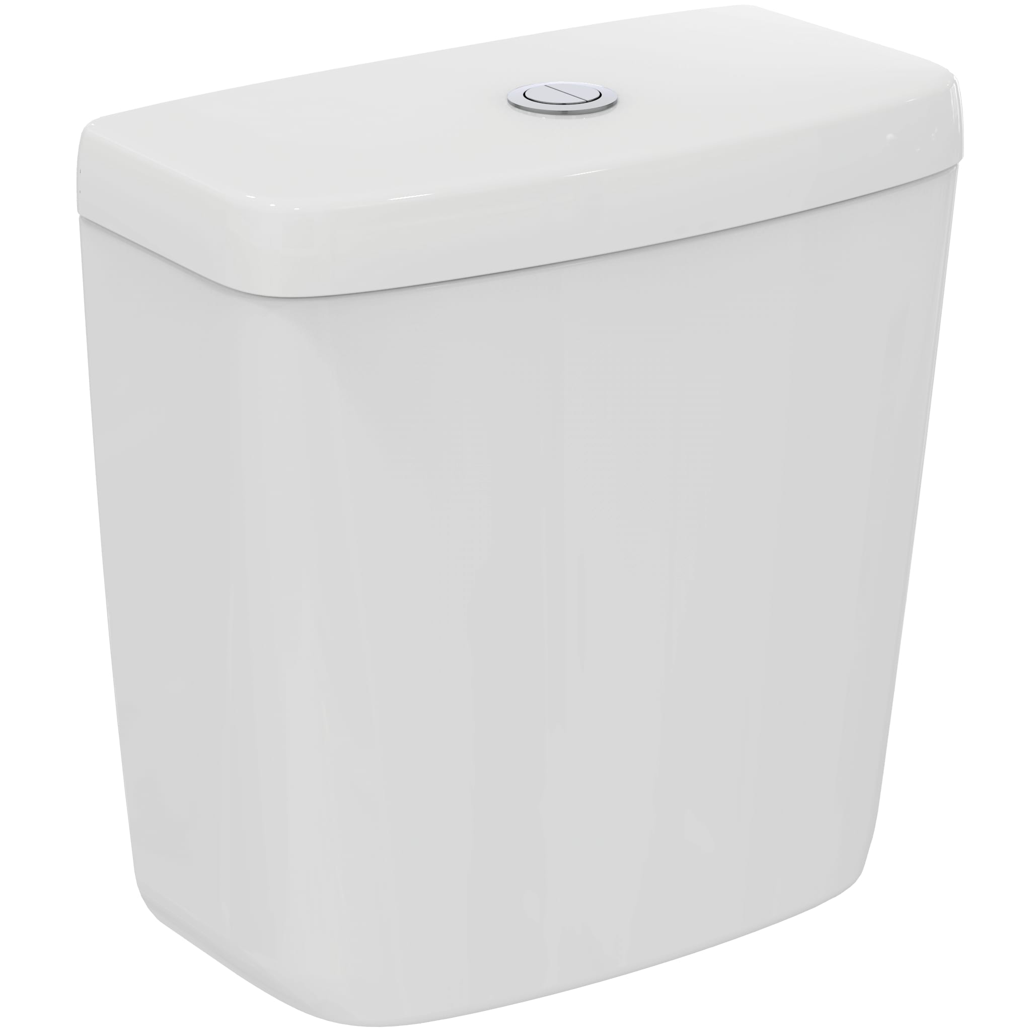 Armitage Shanks Sandringham 21 close coupled 6/4 litre cistern, dual flush valve, bottom supply and internal interflow