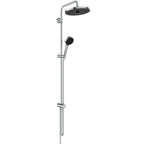 Ideal Standard Ceraflow T25+ shower diverter system with 260mm 2 function showerhead and 100mm 2 function handspray Chrome