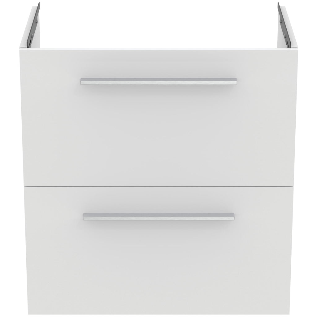 Ideal Standard i.Life S Wall Hung Vanity Unit 600mm 2 Drawers White Matt