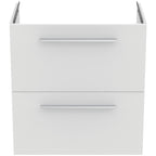 Ideal Standard i.Life S Wall Hung Vanity Unit 600mm 2 Drawers White Matt