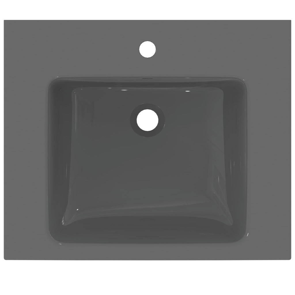 Ideal Standard i.Life B 610mm Vanity Washbasin 1 Taphole Gloss Grey
