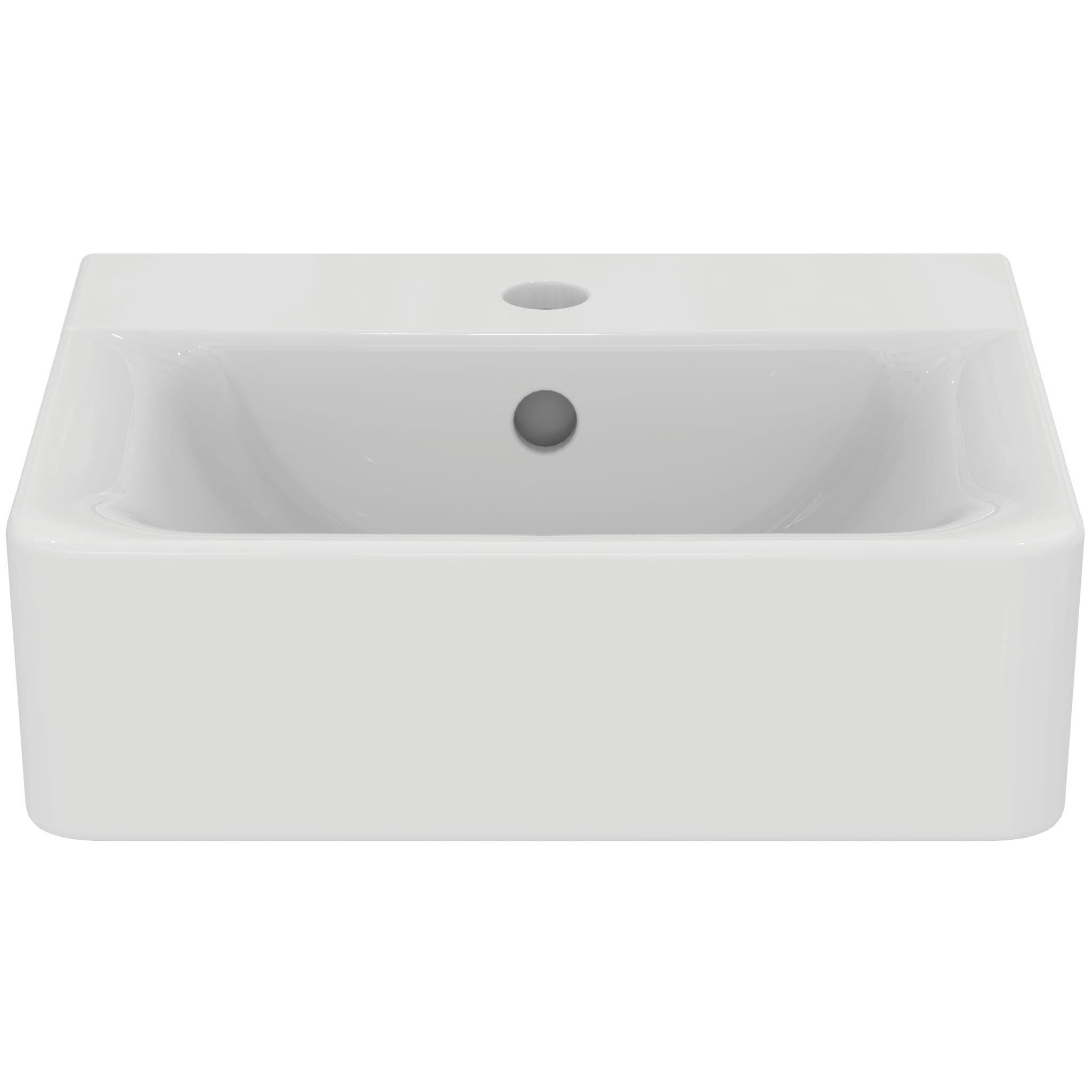 Ideal Standard Concept Cube 40cm 1 taphole handrinse washbasin with overflow