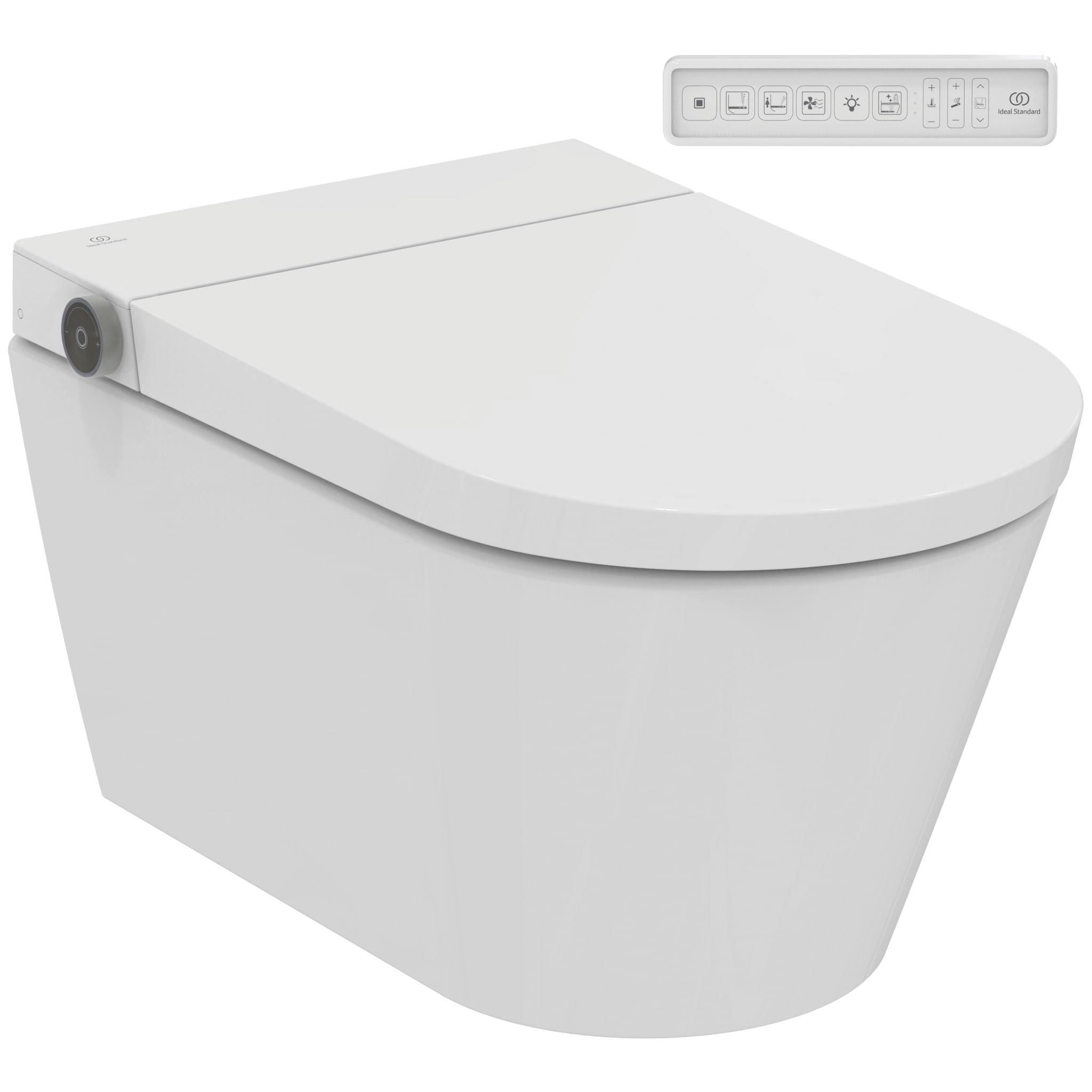 Ideal Standard I.Life E Wall-Hung Shower Toilet Bowl 412x610x425mm Washdown Horizontal Outlet